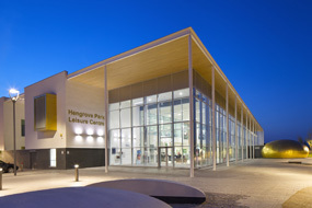 Curtain walling for leisure centre